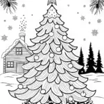Christmas Tree in a Winter Wonderland