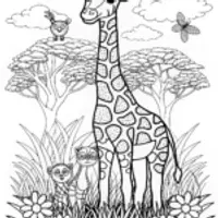 Color and Create with Gerry the Giraffe