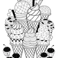 Ice Cream Scoop Pattern