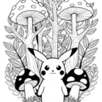 Pikachu Coloring Adventure