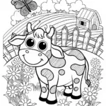 Majestic Bull Coloring Page