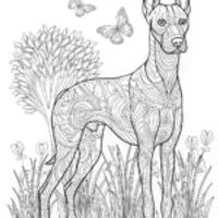 Detailed Rhodesian Ridgeback