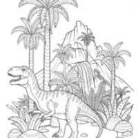 Dinosaur Adventure in the Prehistoric Jungle