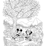 Timon in a Playful Pose Coloring Page