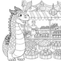 Dragon’s Delight at the Market