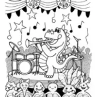 Majestic Dragon Coloring Page