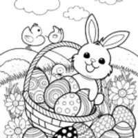 Bunny Radiance Coloring Adventure