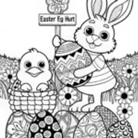 Easter Fun with Bunny and Chick