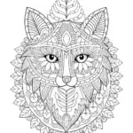 Mythical Capricorn Coloring Page