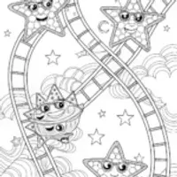 Roller Coaster Adventure in the Clouds