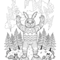 “Color Geometric Monster Adventure”