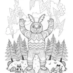 “Color Geometric Monster Adventure”