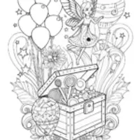 Fabulous F Coloring Extravaganza