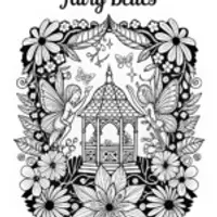 Fairy Belle’s Enchanted Garden Coloring Page