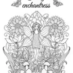 Fairy Enchantress in a Magical Garden