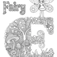 Fairy in an Enchanted Garden