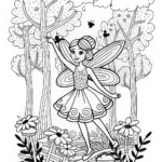 Fairy Princess in the Enchanted Forest