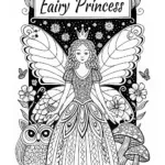 Fairy Princess with Her Owl Companion