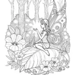 Fairy with a Glowing Crystal