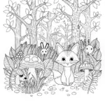 Fox in the Enchanted Forest