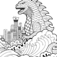Godzilla Coloring Adventure