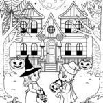 Halloween Night: Trick-or-Treat Adventures