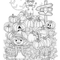 Halloween Pumpkin Patch Fun