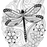 Intricate Dragonfly Bliss