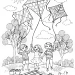 Kite Flying Fun: Kids Enjoy a Breezy Afternoon