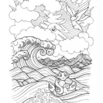 Sceptile Coloring Page Adventure