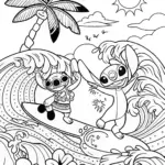 Lilo and Stitch Surfing Adventure