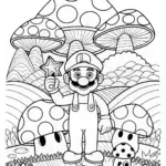 Luigi the Plumber – Coloring Fun!