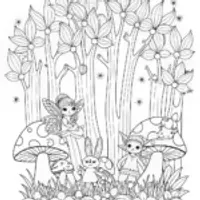 Magical W Adventures Coloring Page