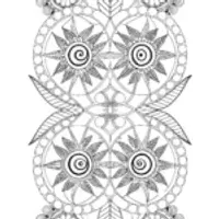 Mandala Flower Coloring Page