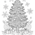 Mandala Christmas Tree Wonderland
