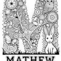 Mathew’s Animal Friends Coloring Page