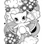 Espeon in a Scenic Forest
