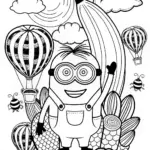Bob the Minion Coloring Fun