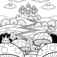 Magical Mushroom Forest