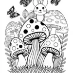 Mushroom Wonderland with Whiskers the Rabbit