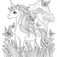 Unicorn Adventure in a Magical Meadow