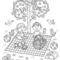 Picnic in the Sunny Park