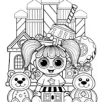 Poppy Flower Coloring Page
