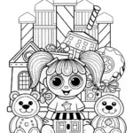 Poppy Flower Coloring Page