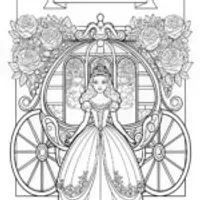 Princess in Front of Her Carriage