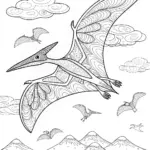 “Pterodactyl Soaring Through the Skies”