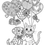 Puppy and Kitty Valentine’s Day Fun