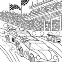 Racecar Rally at the Speed Track