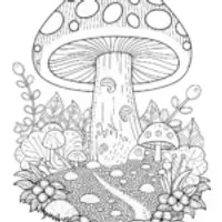 Rainbow Mushroom
