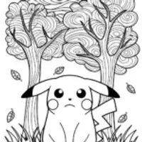 Pikachu Coloring Fun: Electric Adventure!